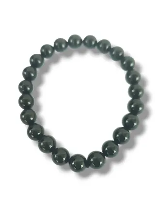 Pulsera de mineral Turmalina Negra 8mm. Protección