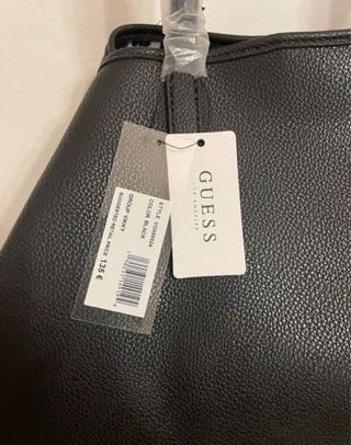 Bolso Guess Negro Mujer