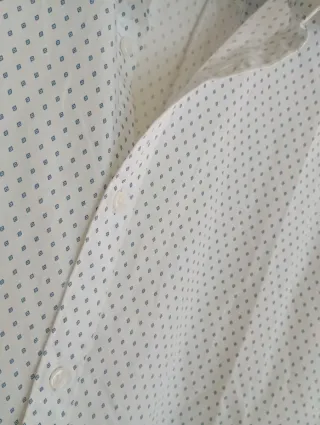 Camisa DUSTIN estampada manga larga