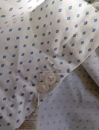 Camisa DUSTIN estampada manga larga