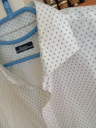 Camisa DUSTIN estampada manga larga