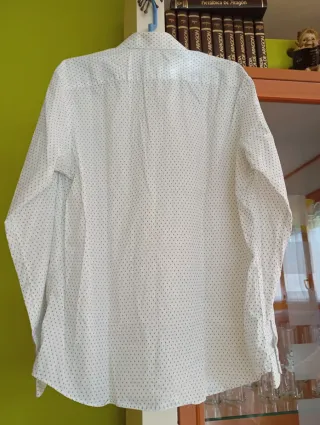 Camisa DUSTIN estampada manga larga