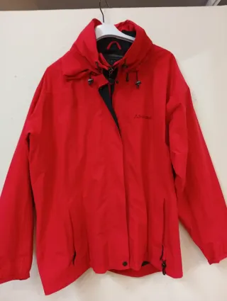 Chaqueta Roja Schöffel Impermeable Gore-tex