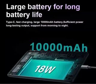 Tablet Android Pad 11 Pro 10.1 pollici 12GB-512GB