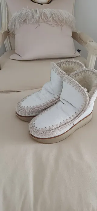 Botas Mou Eskimo Running Blancas