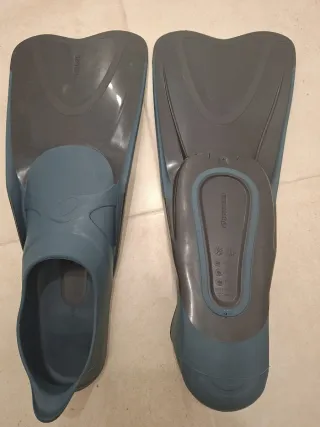 Aletas buceo/snorkel Talla 44-45 + Bolsa