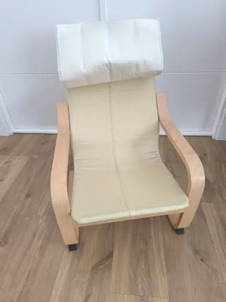 Silla Poäng IKEA para niños