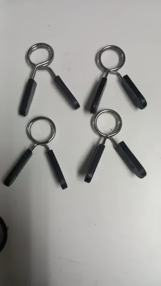 Topes para barra de pesas (4 unidades)