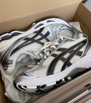 ASICS Gel-Kayano 14 Plata/Blanco