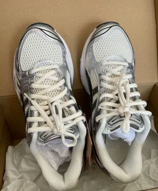 ASICS Gel-Kayano 14 Plata/Blanco