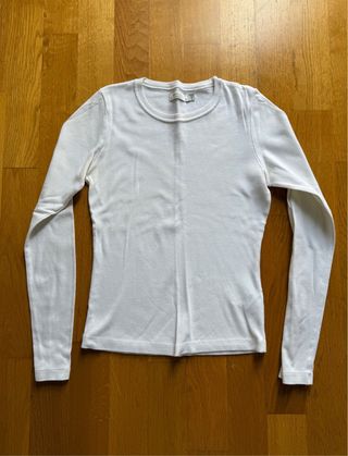 Camiseta de Zara blanca TS