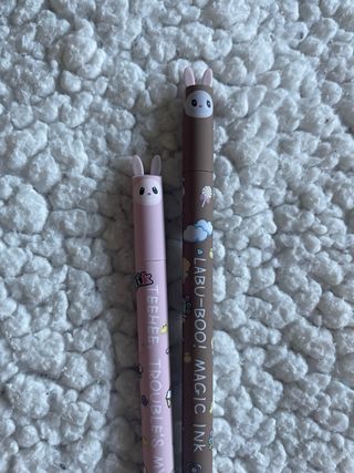 Set 2 Penne Labubu coniglietto simil Legami