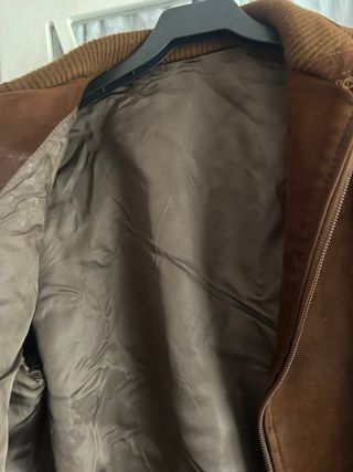 Cazadora vintage ante marrón