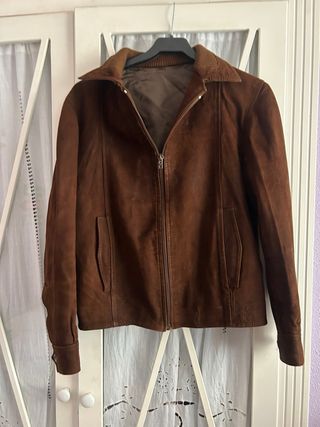 Cazadora vintage ante marrón