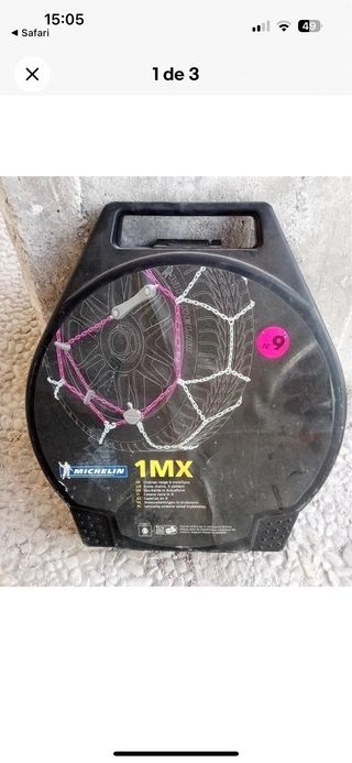 Cadenas para nieve Michelin 1MX