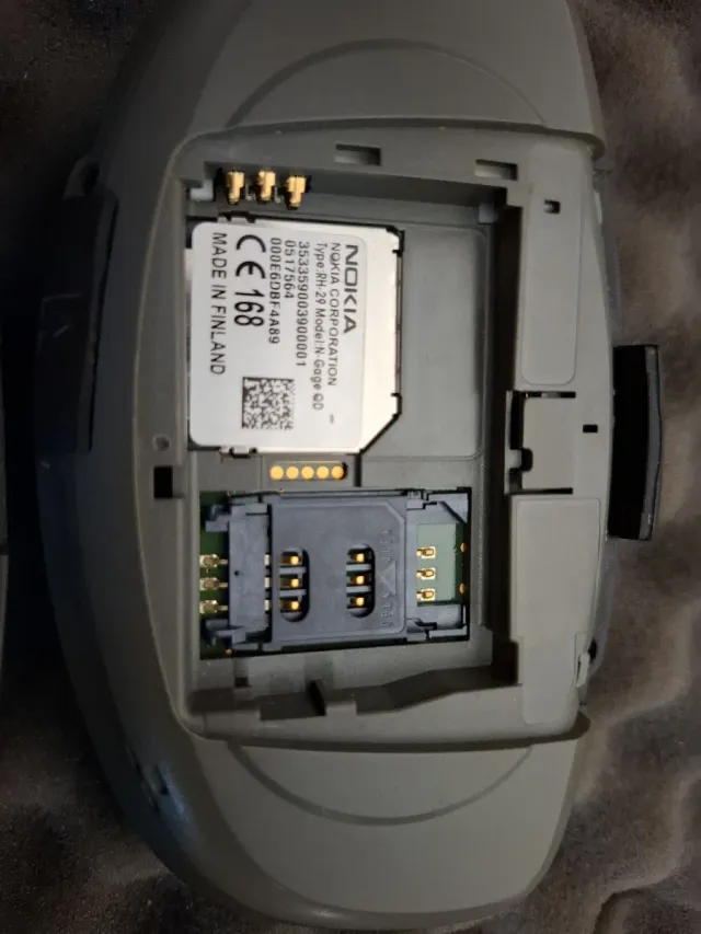 Nokia N-Gage Teléfono Móvil Gris y Blanco