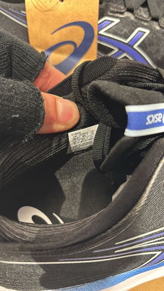 Asics Gel Nimbus 27 Scarpe da Corsa Uomo Nero/Blu