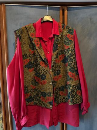 Camicia e gilet fantasia