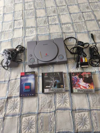 Consola PlayStation 1 + Juegos