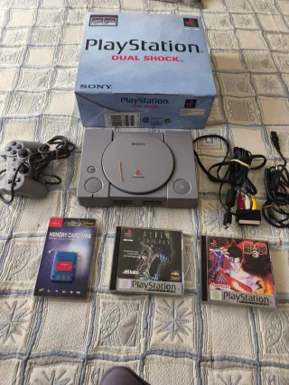Consola PlayStation 1 + Juegos