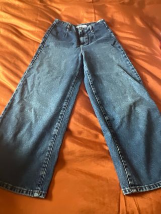 Pantalón vaquero Zara Talla 34 Mujer