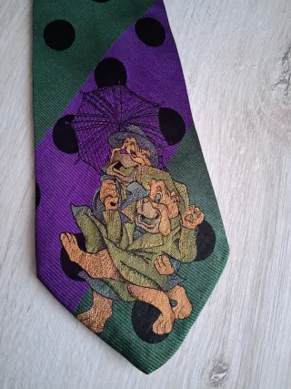 Cravatta vintage ICEBERG seta anni '80