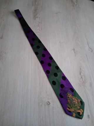 Cravatta vintage ICEBERG seta anni '80