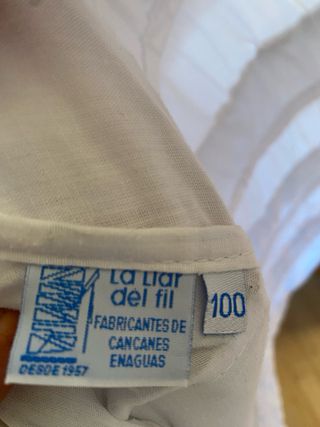 Cancán de fallera adulta T-100