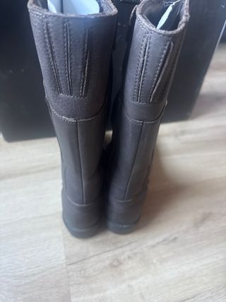 Botas de Moto Marrones de piel Usadas una vez