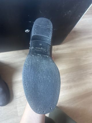 Botas de Moto Marrones de piel Usadas una vez