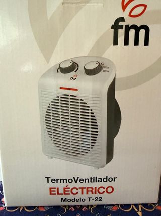 TermoVentilador Eléctrico FM Modelo T-22