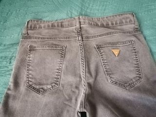 Guess Pantaloni Donna neri Zip Caviglia