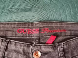Guess Pantaloni Donna neri Zip Caviglia