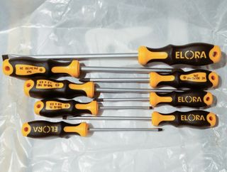 Juego 8 Destornilladores Elora Profesionales
