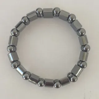 Pulsera de Hematite. Mineral natural. Protecciòn