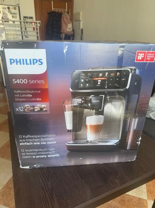 Cafetera Philips Serie 5400 LatteGo