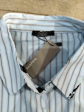 Camisa Parfois Rayas y Corazones