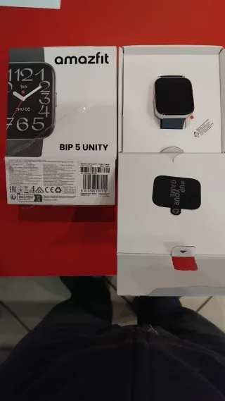Amazfit BIP 5 UNITY Orologio Smartwatch Nero
