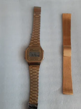 Reloj Casio Digital Dorado