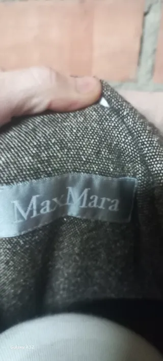 Cappotto Max Mara Beige con Cintura