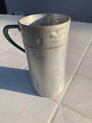 Misurino Mezzo Litro Alluminio Vintage