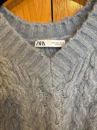 Chaleco de punto ZARA Talla S
