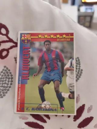 Cromo Patrick Kluivert FC Barcelona