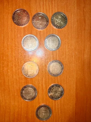 10 Monete da 2€ Collezione
