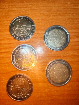 10 Monete da 2€ Collezione