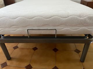 Cama articulada + colchón de 105x200 cm