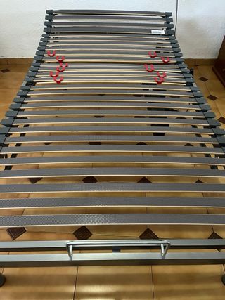 Cama articulada + colchón de 105x200 cm
