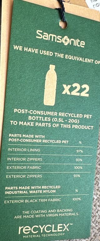 Mochila Samsonite Ecodiver 18L Portátil 15.6