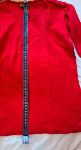 Camiseta Roja Clique Talla S/36