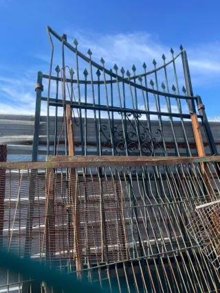 Reja para cancela de 2 hojas